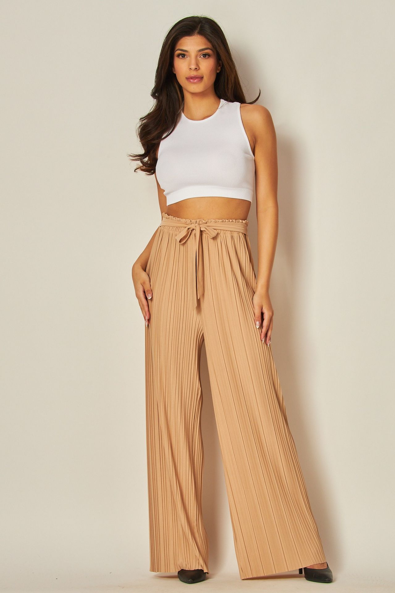 Front pleat pants Pants main image 1